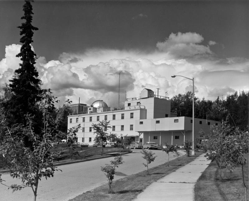 Chapman Building, the first location of the Geophysical Institute