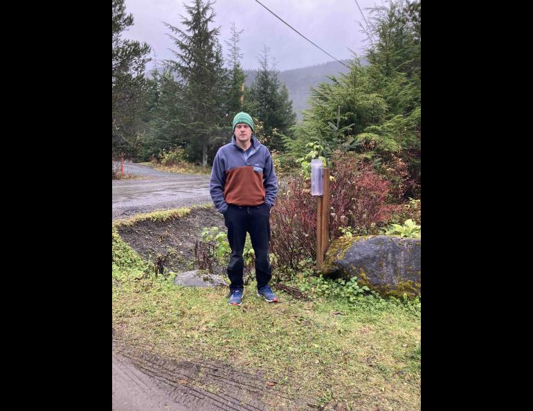 Juneau resident Randy Host has been a precipitation network volunteer for seven years. Photo courtesy of Randy Host