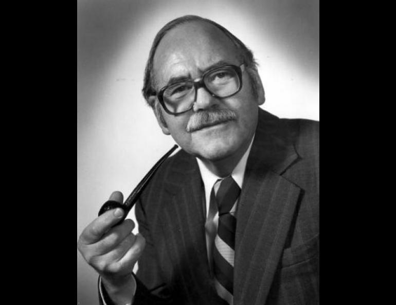 Keith Mather, a director of the Geophysical Institute in the 1960s when it welcomed many scientists who were studying things other than the aurora and Earth’s upper atmosphere. Geophysical Institute photo.