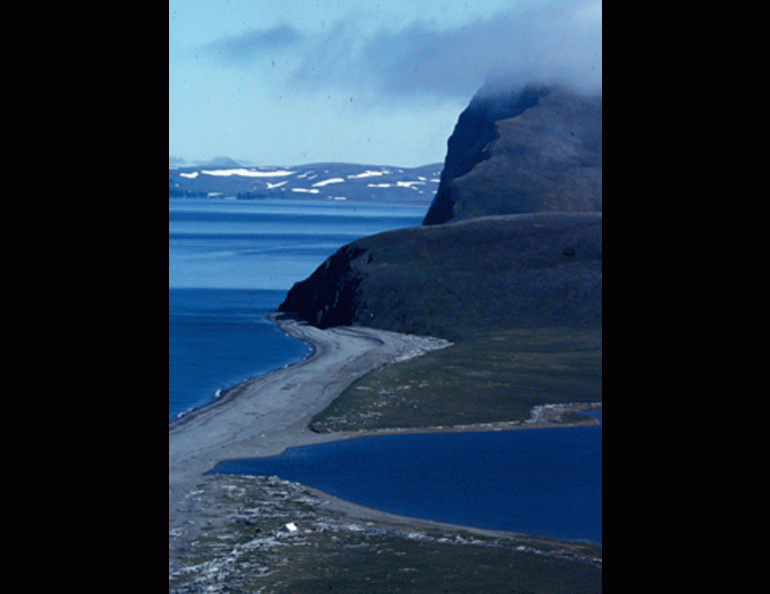 St. Matthew Island, one of the most remote places in Alaska, more than 200 miles from the nearest village. Photo by Dave Klein.