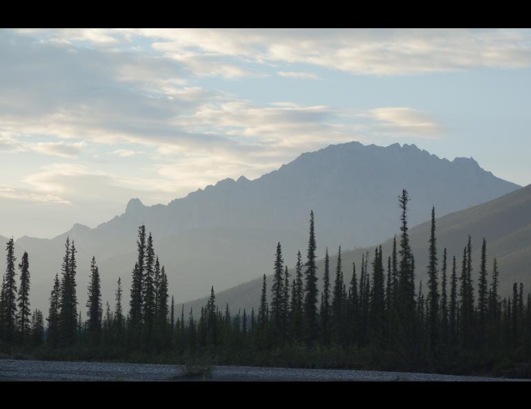 Natural hydrogen gas may be trapped under the surface of Alaska in many areas, such as here in the Brooks Range. Photo by Ned Rozell.