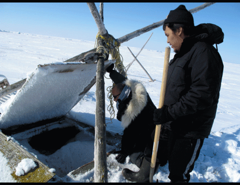 Visiting a far-north ice cellar | Geophysical Institute