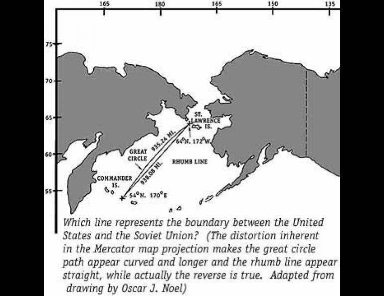 alaska russia map