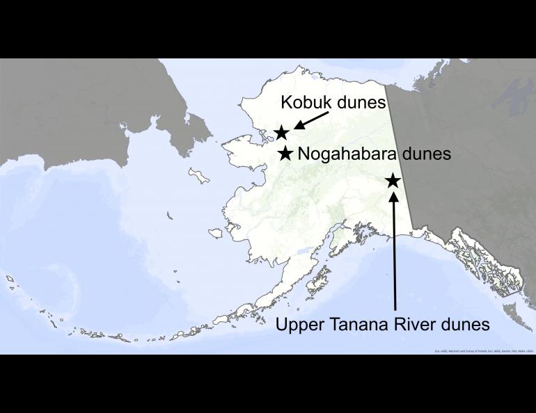 Alaska sand dunes hint at ancient past