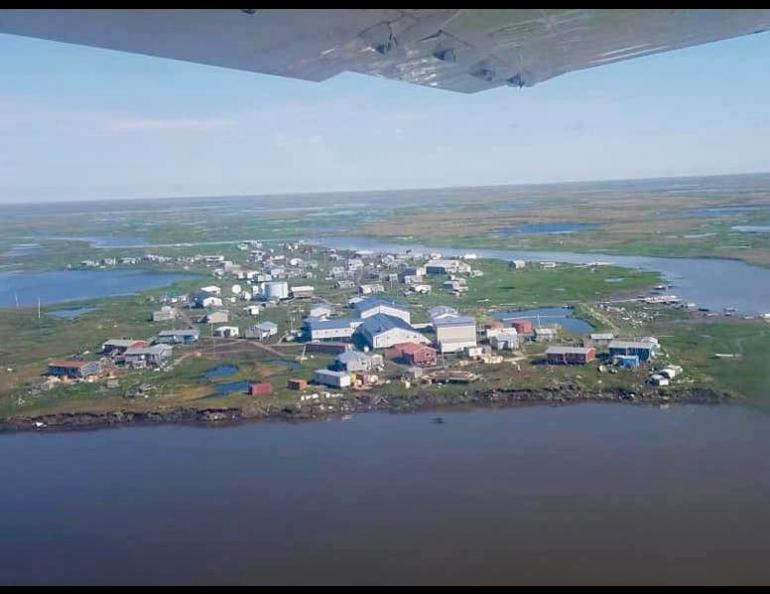 The village of Newtok. Photo by Jackie Schaeffer.