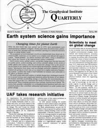 Earth system science gains importance article