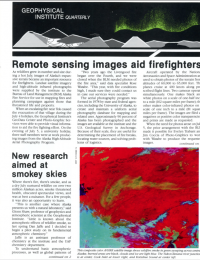 Remote sensing images aid firefighters article