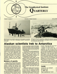 Alaskan scientists trek to Antarctica article