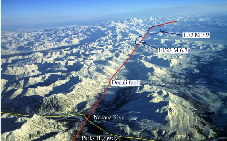 Denali Fault Earthquake A Once-in-a-Lifetime Event | Geophysical Institute